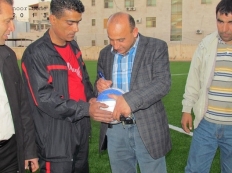 فوز نادي قفين على نادي التضامن بهدف نظيف