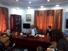 وفد جمعيات فرنسيه يزور بلدية قفين