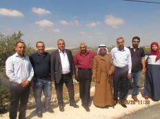 رئيس البلديه السيد موفق قبها يلتقي بمستشار رئيس الوزراء للصناديق العربيه والاسلاميه