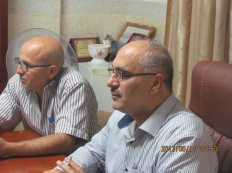 مجلس ظهر العبد يقدم التهنئه لبلدية قفين