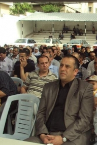 تهنئه من رئيس واعضاء وموظفي بلدية قفين الى الاستاذ احمد عمار